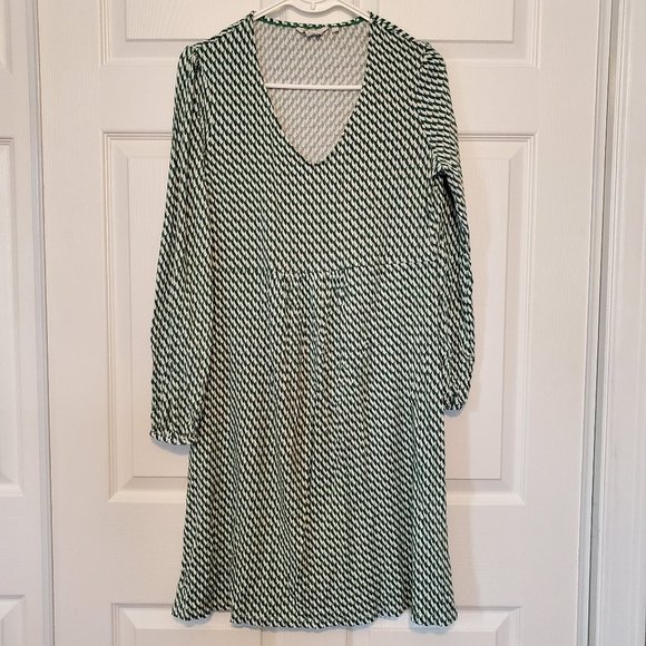 Boden Hattie Jersey Dress Sapling Green Size 10 - Picture 5 of 7